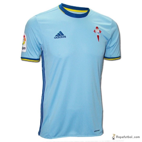 Camiseta Celta de Vigo Replica Primera Ropa Niños 2016/17 Azul